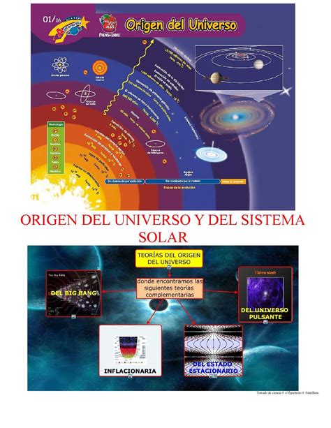 Calaméo Origen Del Universo Y Del Sistema Solar