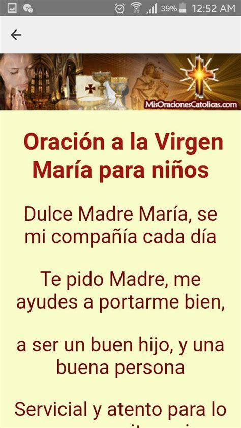Oraciones A La Virgen Maria For Android Apk Download