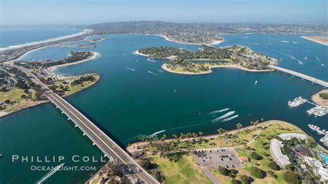 Aerial Photo Of Mission Bay San Diego California 30828