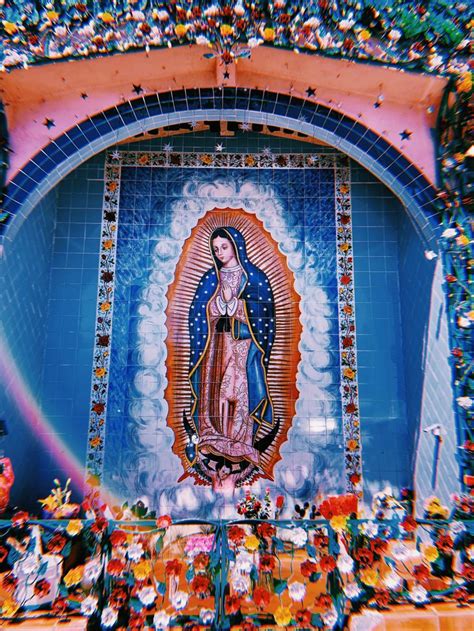 La Virgen De Guadalupe Mexico Wallpaper Mexican Culture Art Mexican Art