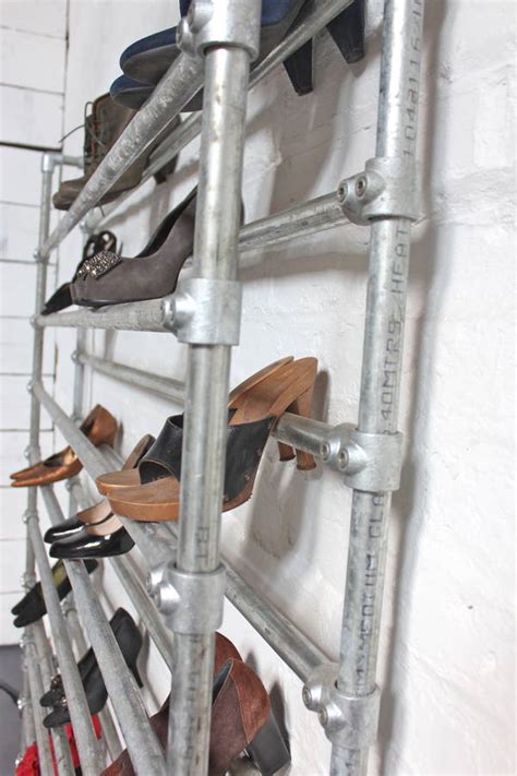This collection is constantly growing as more clever projects are posted to instructables, and more pvc pipe and plastic tube life hacks are discovered. lauren galvanised steel pipe shoe rack by urban grain ...