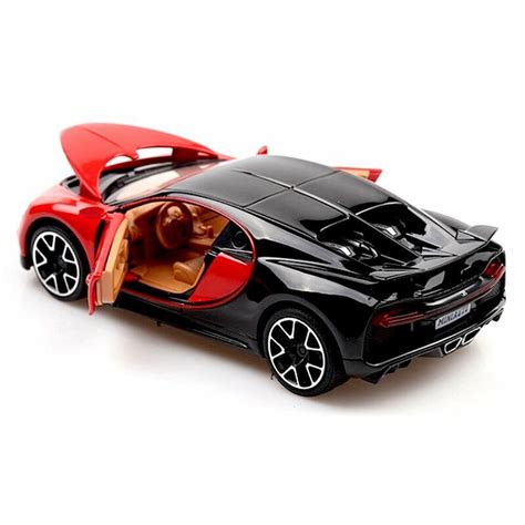 132 Bugatti Chiron Diecast Model Cars Pull Back Lightandsound Toy Ts