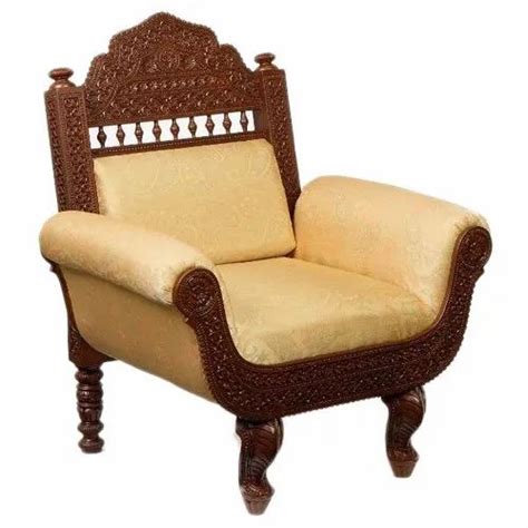 Modern Single Seater Wooden Sofa Chair At Rs 21000 1 Seater Sofa In