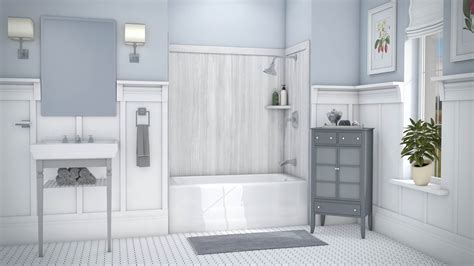 These are the most common waterproof bathroom walls. DIY Shower & Tub Wall Panels & Kits - Innovate Building ...