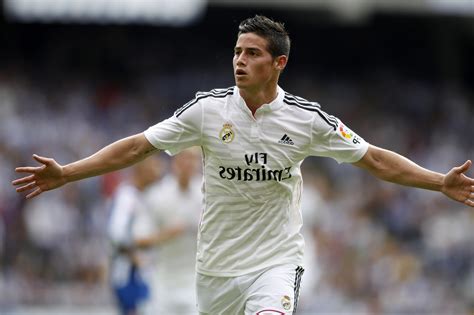 Wallpaper Footballer James Rodriguez Real Madrid Sports Resolution