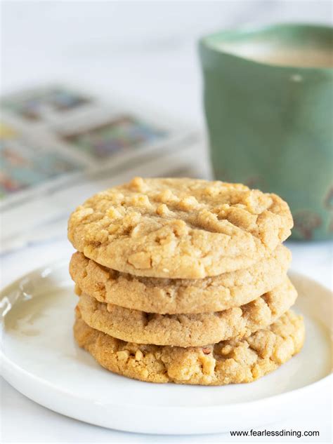 Easy Gluten Free Peanut Butter Cookies Recipe Fearless Dining