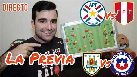 La transmisión del paraguay vs perú estará a cargo de jorge 'chipi' vera en los relatos, mientras que francisco lópez y ángel barrientos se encargarán de los comentarios a partir de las 7.30 p. La Previa Eliminatorias a Qatar 2022 - Paraguay vs Perú y ...