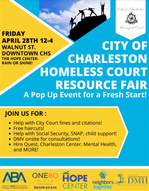 City Of Charleston To Host Homeless Court Resource Fair Holy City Sinner