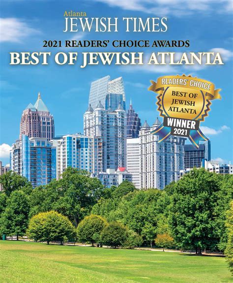 Best Of Jewish Atlanta 2021 Readers Choice Awards Atlanta Jewish Times