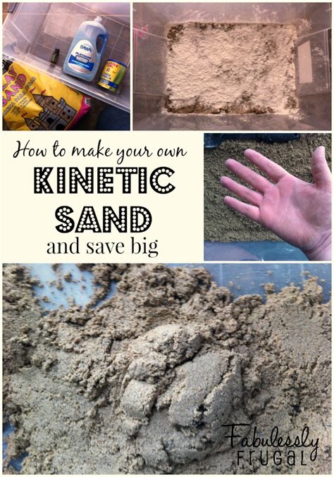 How To Make Your Own Kinetic Sand