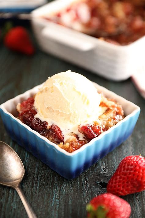 This Strawberry Cobbler Might Be My Most Favorite Cobbler Recipe Ever
