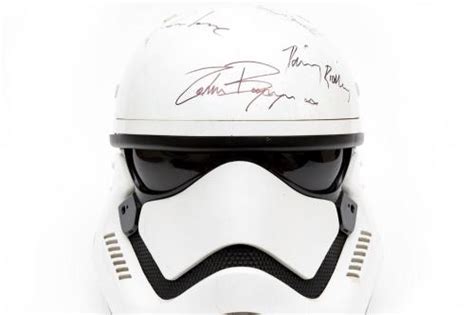 Harrison Ford Signed Stormtrooper Helmet To Be Auctioned