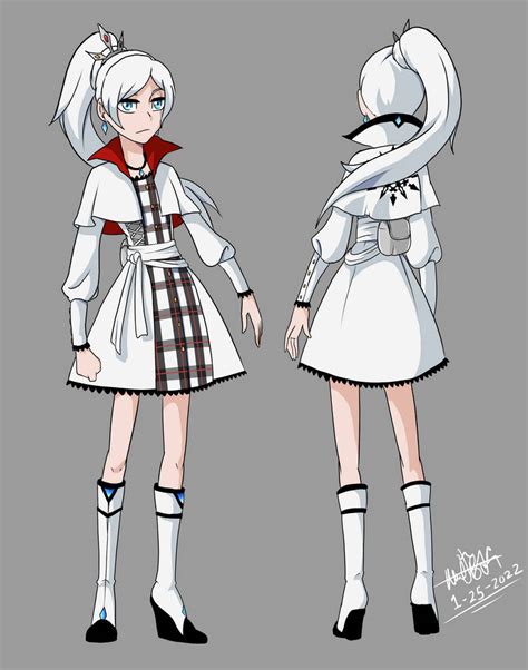 Team Rwby 7e B055 Redesign Weiss Schnee By 7eb055 On Deviantart