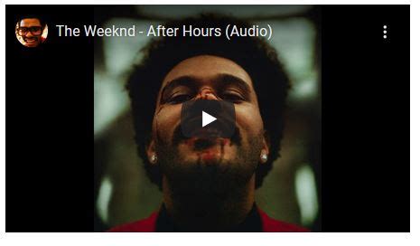 After Hours The Weeknd La Canzone Su Una Relazione Finita E Una