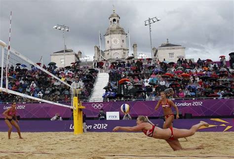 Olympics 2012 Beach Volleyball Players ‘glistening Like Wet Otters