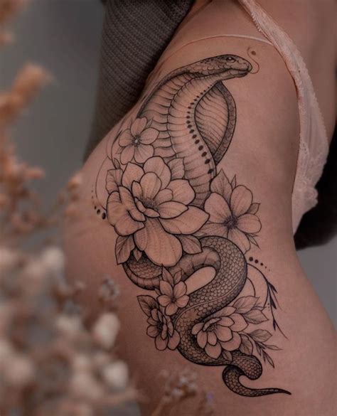 Beautiful Floral Hip Tattoo Valeritattooing 7 Kickass Things