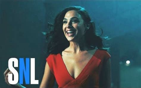 Watch Gal Gadot Smashes Through The Set In A Promo For This Weeks Saturday Night Live Parade
