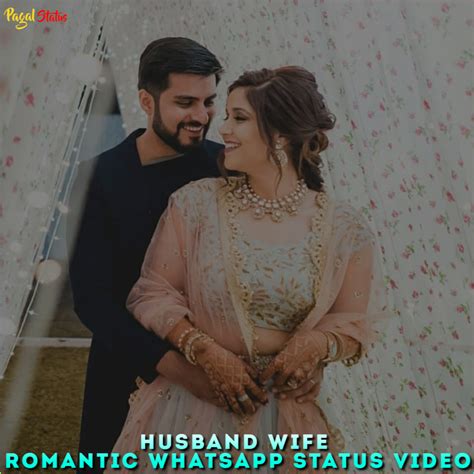Husband Wife Romantic Whatsapp Status Video Romantic Status Video