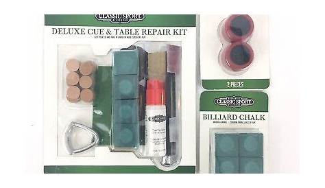 deluxe cue and table repair kit