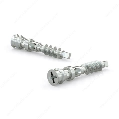 Double Locking Assembly Screw Confirmat Head Square Drive Coarse