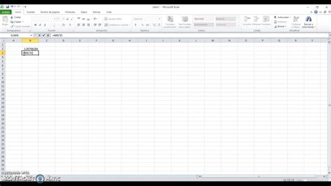 CÓmo Usar La FÓrmula De Dividir En Excel Youtube