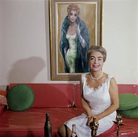 Joan Crawford With Her Academy Award Handy Pepsi Cola Keane Portrait