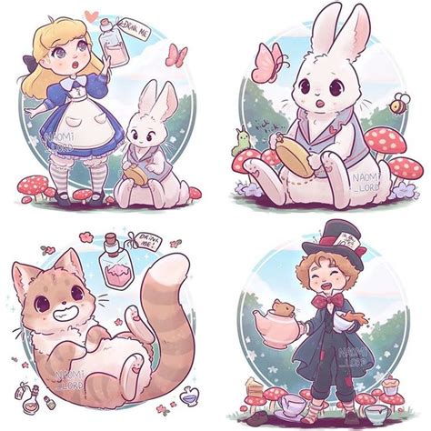 Naomi Lord Auf Instagram „ 💙🌸 All Of My Alice In Wonderland Series So