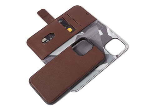 Decoded Detachable Wallet Leder Hülle Für Iphone 13 Pro Max Magsafe