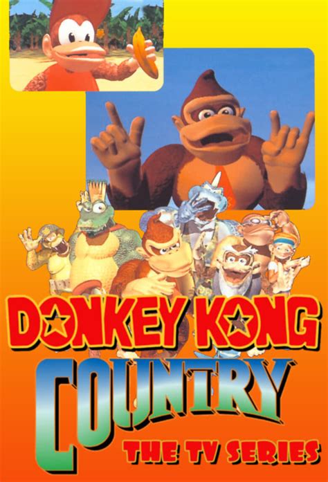 Donkey Kong Country Tv Series 1998 2000 Posters — The Movie