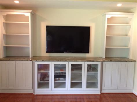 Hand Crafted Built In Tv Wall Unit By Natural Woodworks