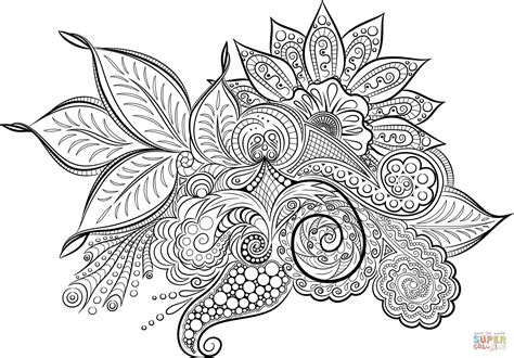 Mandala Kolorowanka Kwiaty Na łące - SL