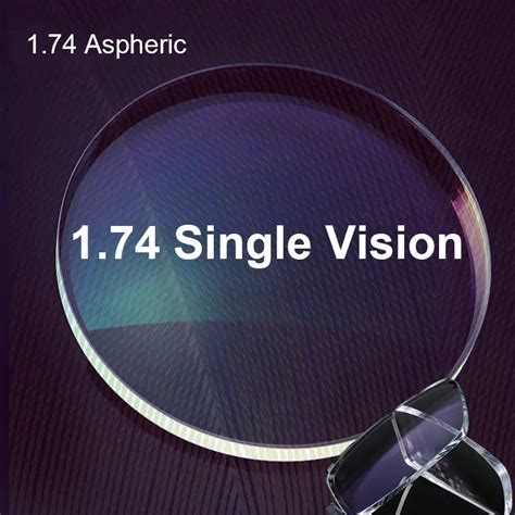 optical prescription 1 74 single vision aspheric prescription optical