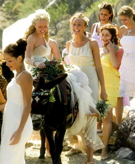 Mamma mia has been made with the most delicious, joyful abandon and all it asks is that you joyfully and deliciously abandon yourself to it and. Amanda's Wedding Dress as Sophie in Mamma Mia, 2008 ...