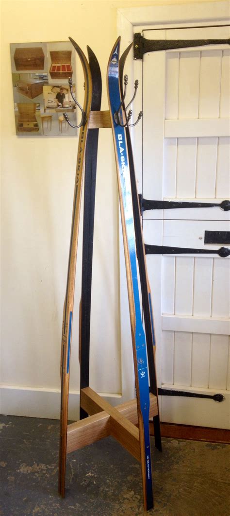 Vintage Ski Coat Stand Stephenson Uk Ski Decor