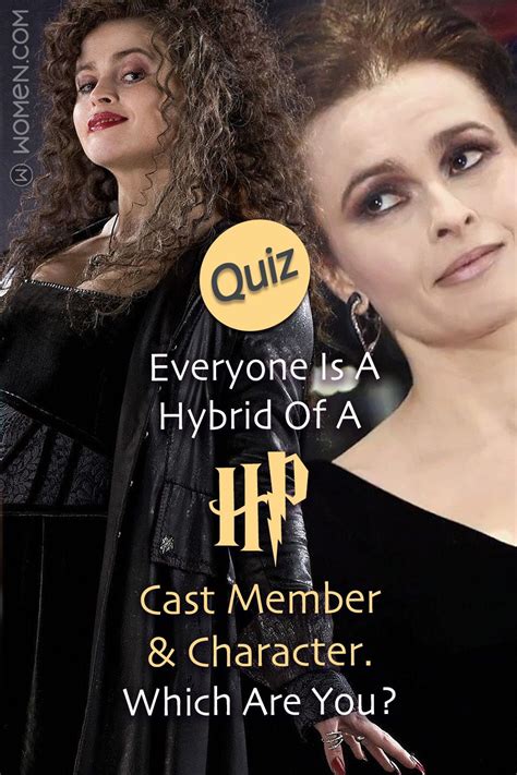 Get all the best moments in pop culture & entertainment delivered to your inbox. Quiz: Everyone Is A Hybrid Of A HP Cast Member & Character ...