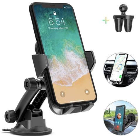 Go Des Car Phone Mount Adjustable Cell Phone Holder With Telescopic