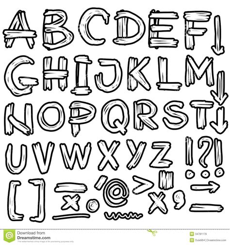 17 Cool Easy Fonts To Draw By Hand Alphabet Font Styles Alphabet Lettering Alphabet