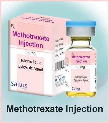 Methotrexate Injection 50 Mg At Best Price In Navi Mumbai By Salius