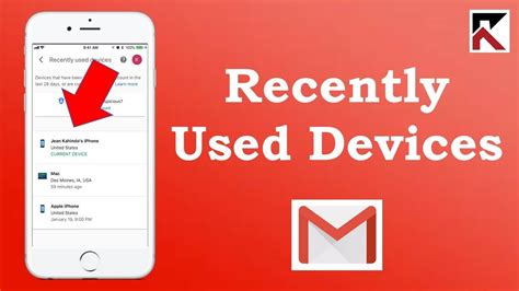 How To View All Devices Logged Into Your Gmail Account Iphone Youtube