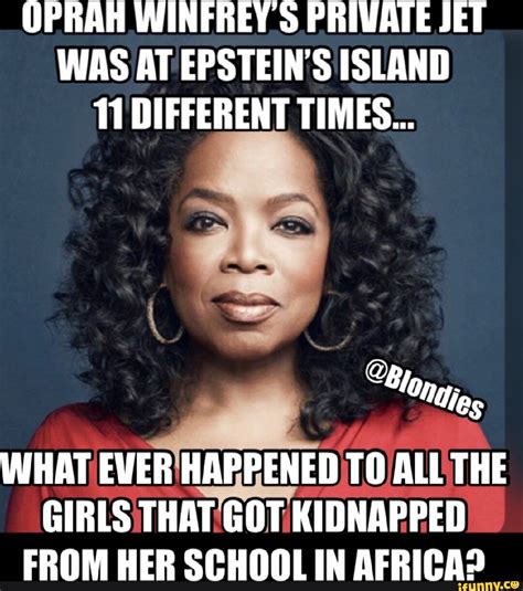 Oprah Winfreys Private Jet Was At Epsteins Island 11 Different Times What Ever Happened To