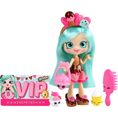 Kaupa Shopkins Shoppies Doll Playset Peppa Mint