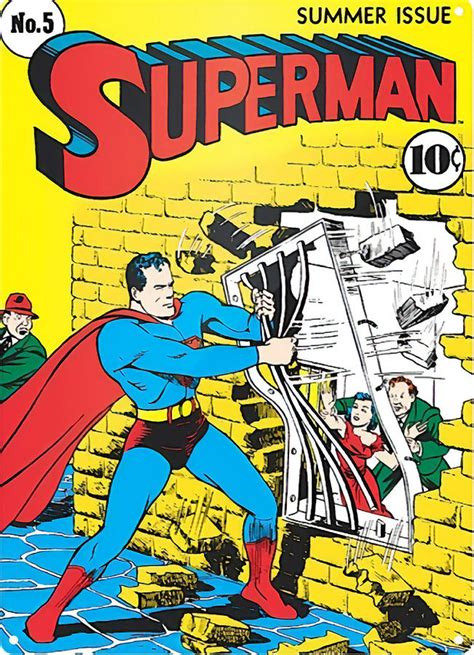 Vintage Superman Comic Art