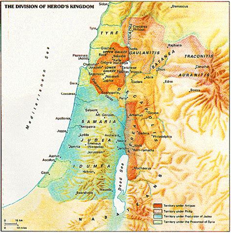 Map Herods Kingdom