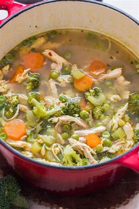 Brimming with yummy vegetables, you can grow so many of the ingredients in your own back. Chicken Detox Soup Recipe With Video - CurryTrail