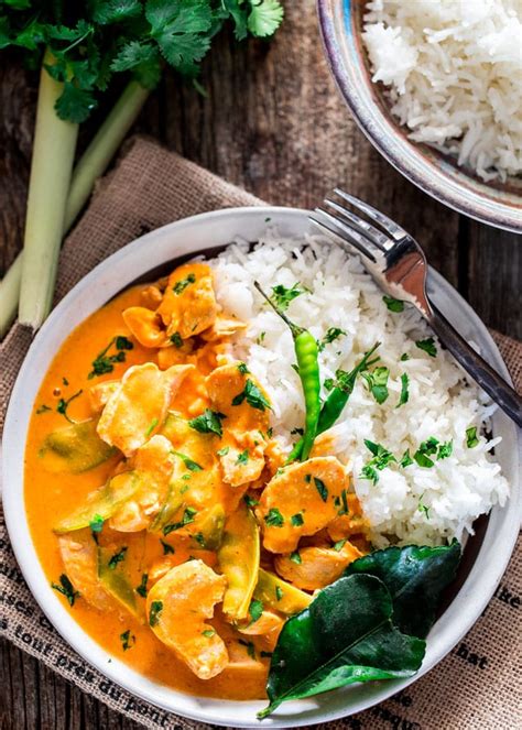 Thai Red Chicken Curry Daily Food Heaven