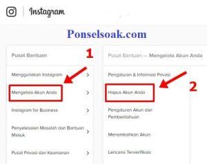 Cara Hapus Akun Ig Lupa Sandi Dan Email