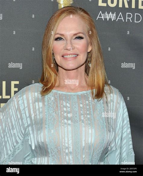 Actress Marg Helgenberger Attends The Lucille Lortel Awards At The