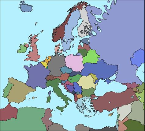 Current Map Of Europe 2020 Worldscenarios Amino