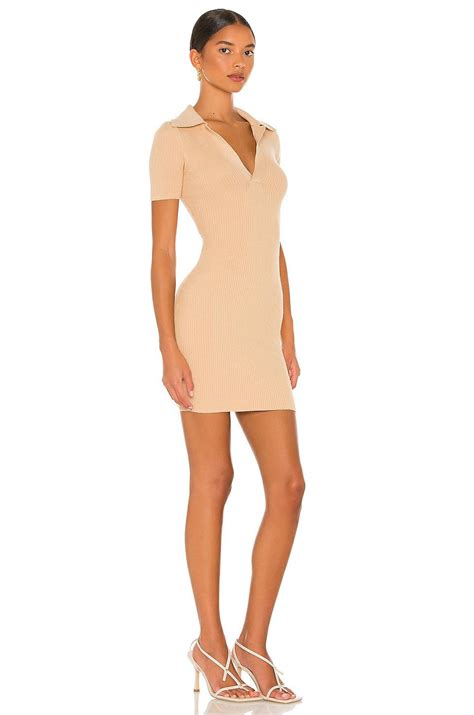 Lovers And Friends Abito Freyda Nude Bodycon Donna TimeServices
