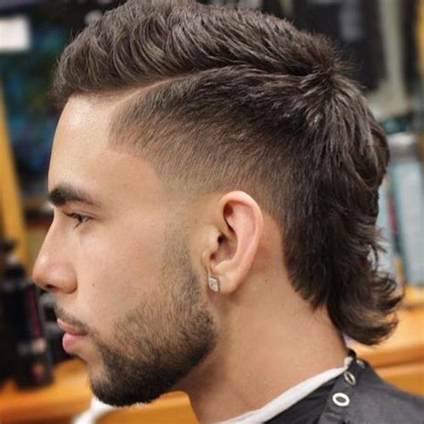 47 Mullet Haircut Ideas For Swanky Guys Mullet Haircut Mohawk